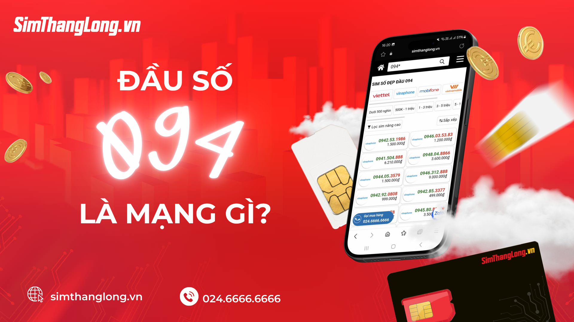 Đầu số 094 là của mạng nào