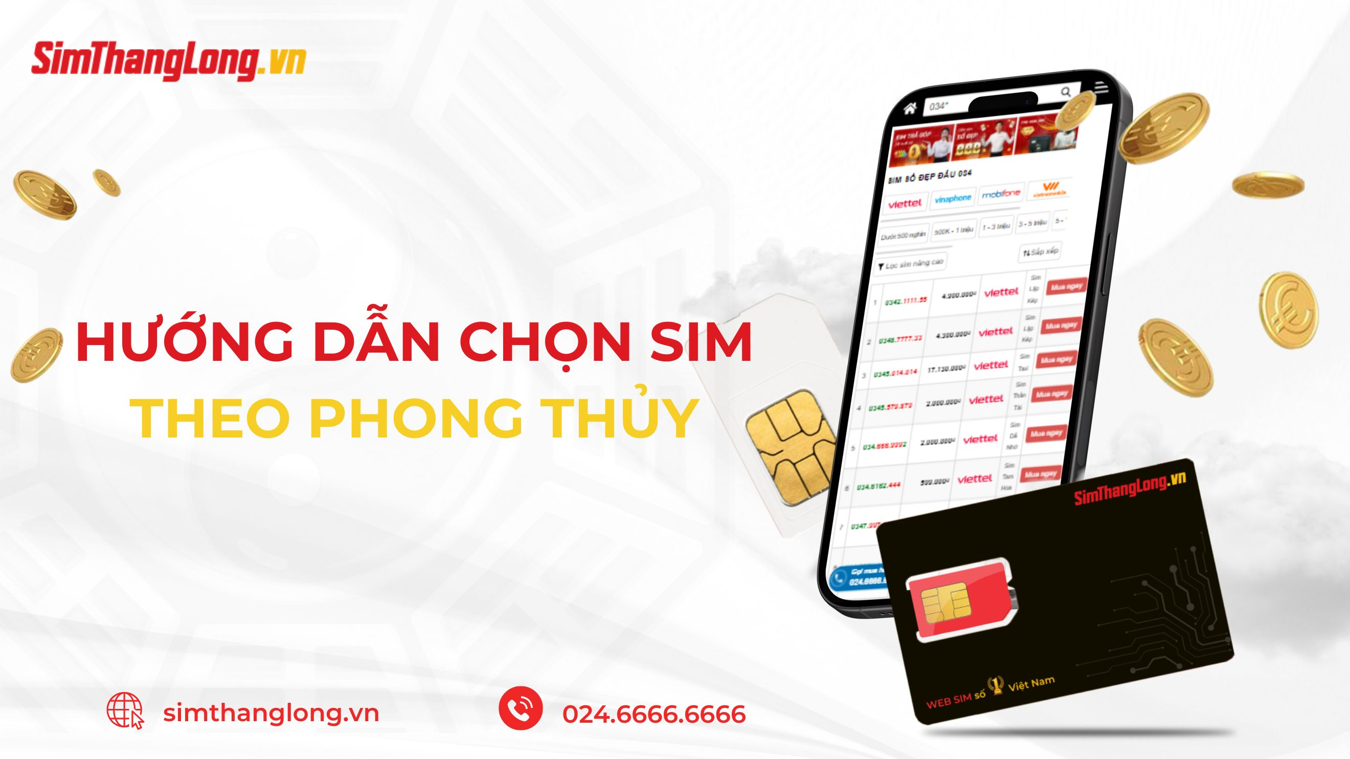 Hướng dẫn chọn sim theo phong thủy ngũ hành