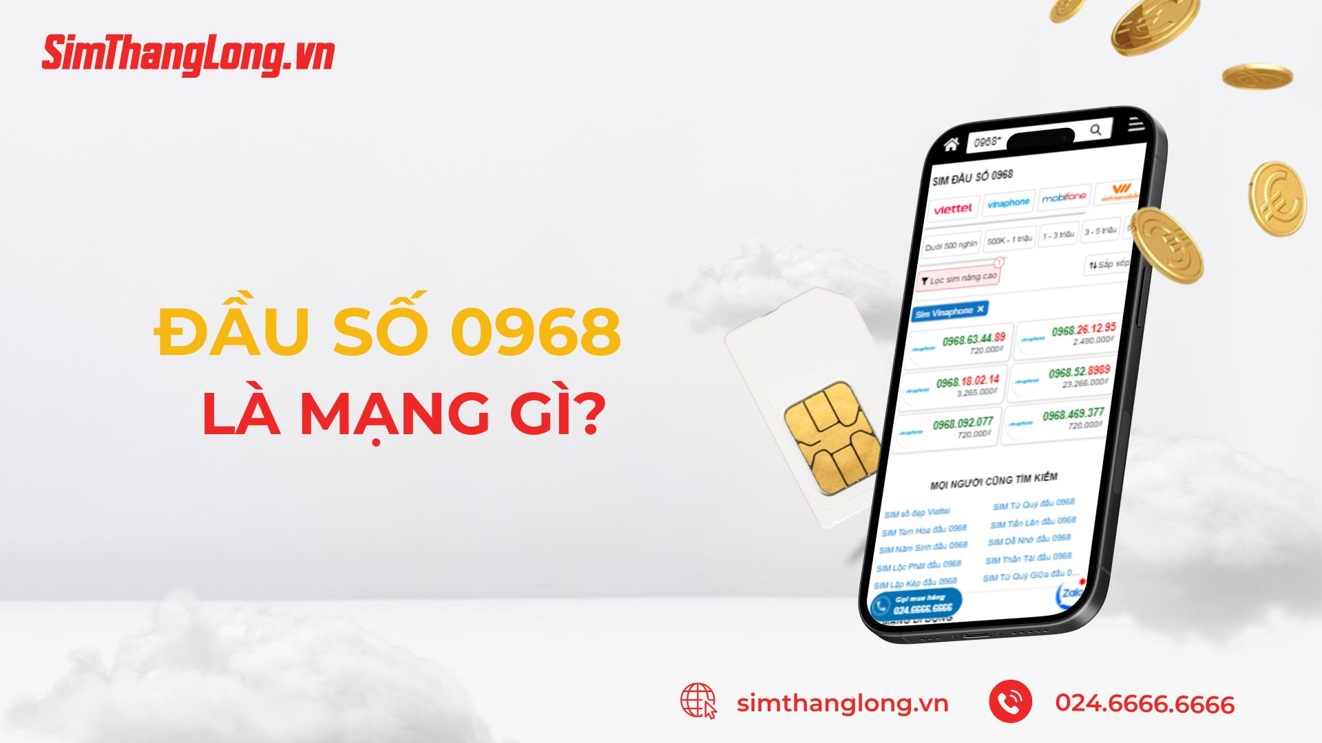 Đầu số 0968 thuộc mạng gì?