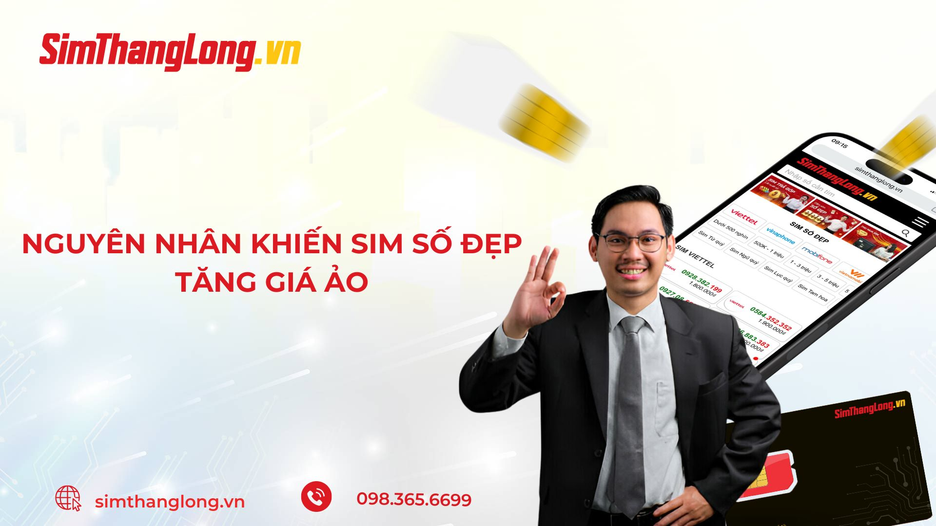 Nguyên nhân làm giá sim số đẹp tăng cao