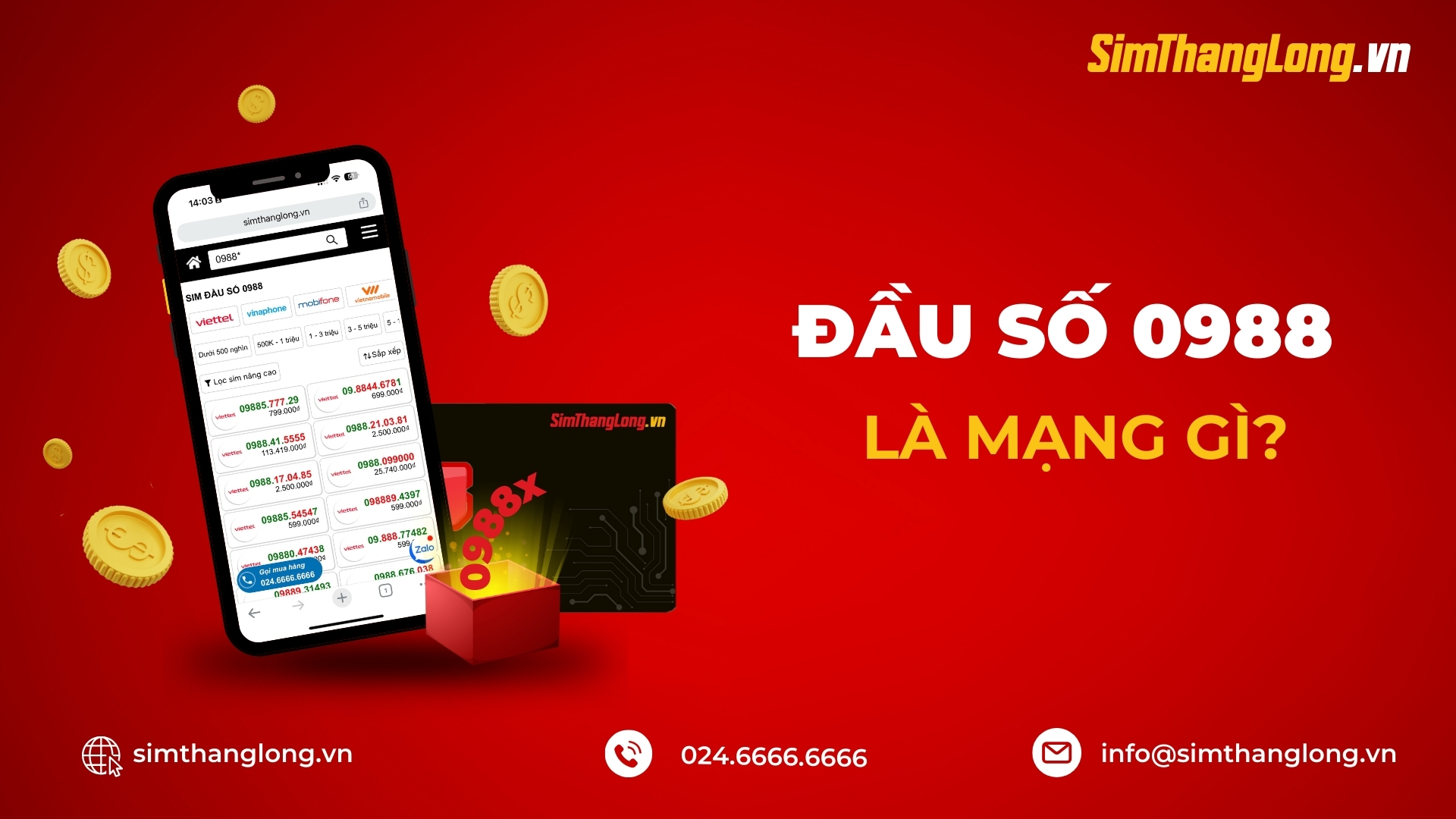 Sim đầu số 0988 là mạng gì?