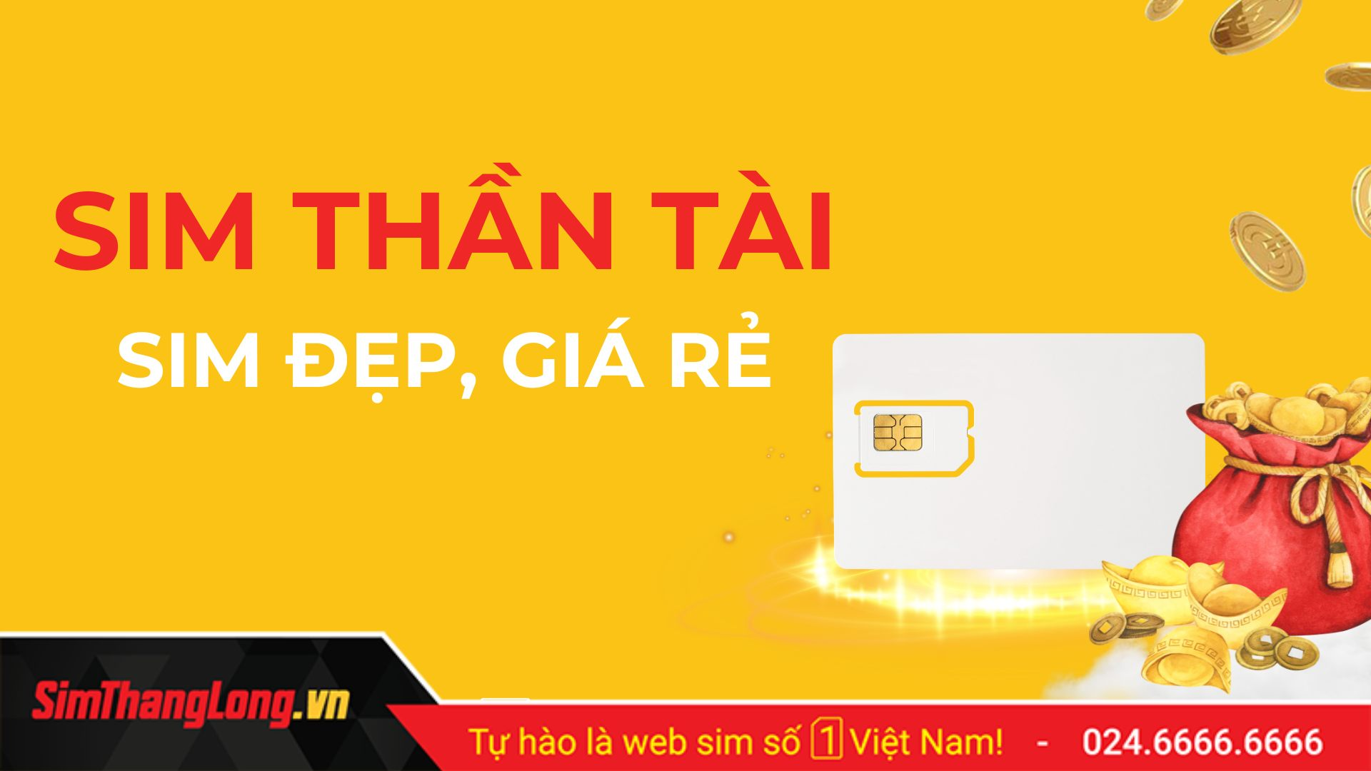 Sim Thần Tài tại Sim Thăng Long