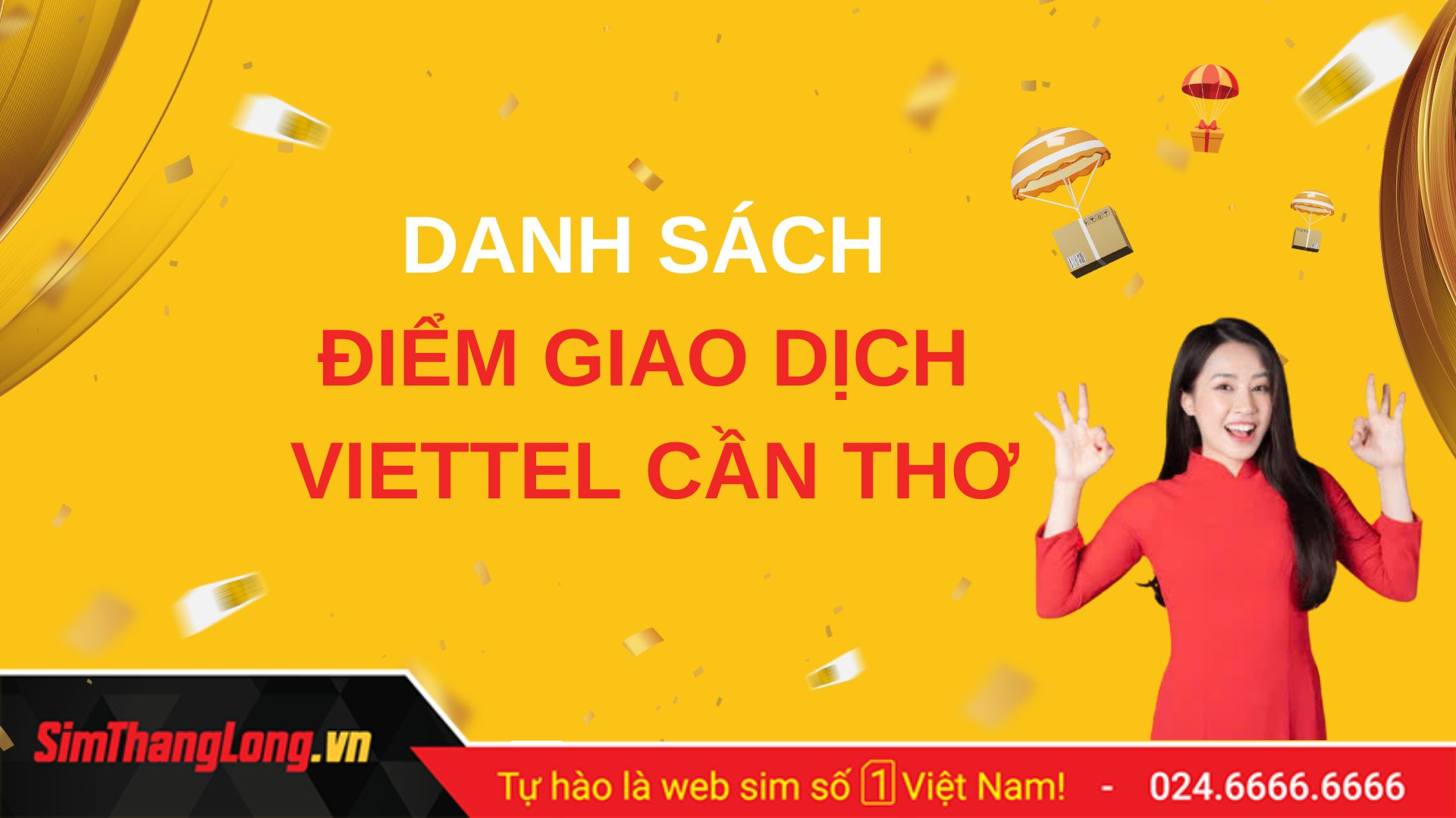 Danh sách các điểm giao dịch Viettel tại Cần Thơ