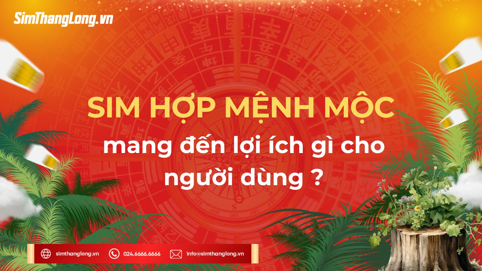 Vì sao nên dùng sim hợp mệnh Mộc