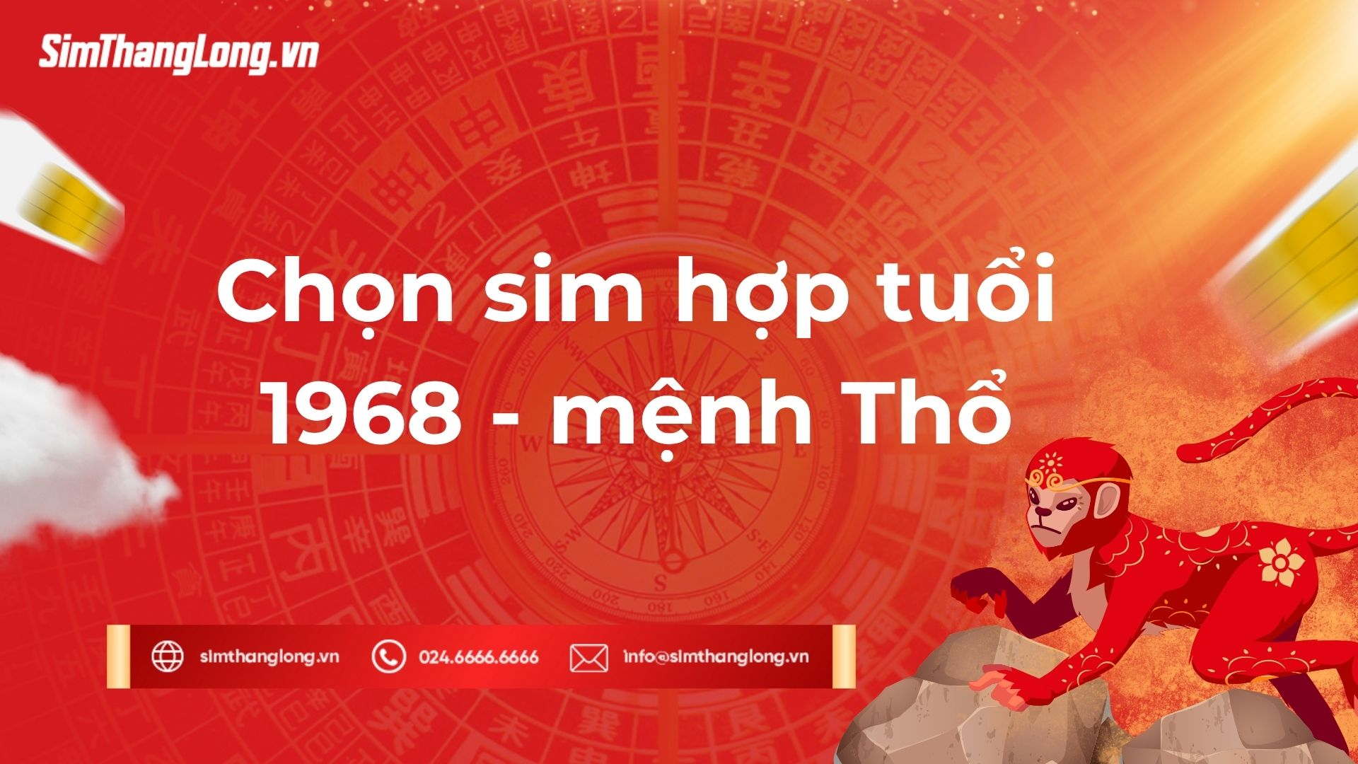 Chọn sim hợp tuổi 1968 mệnh Thổ