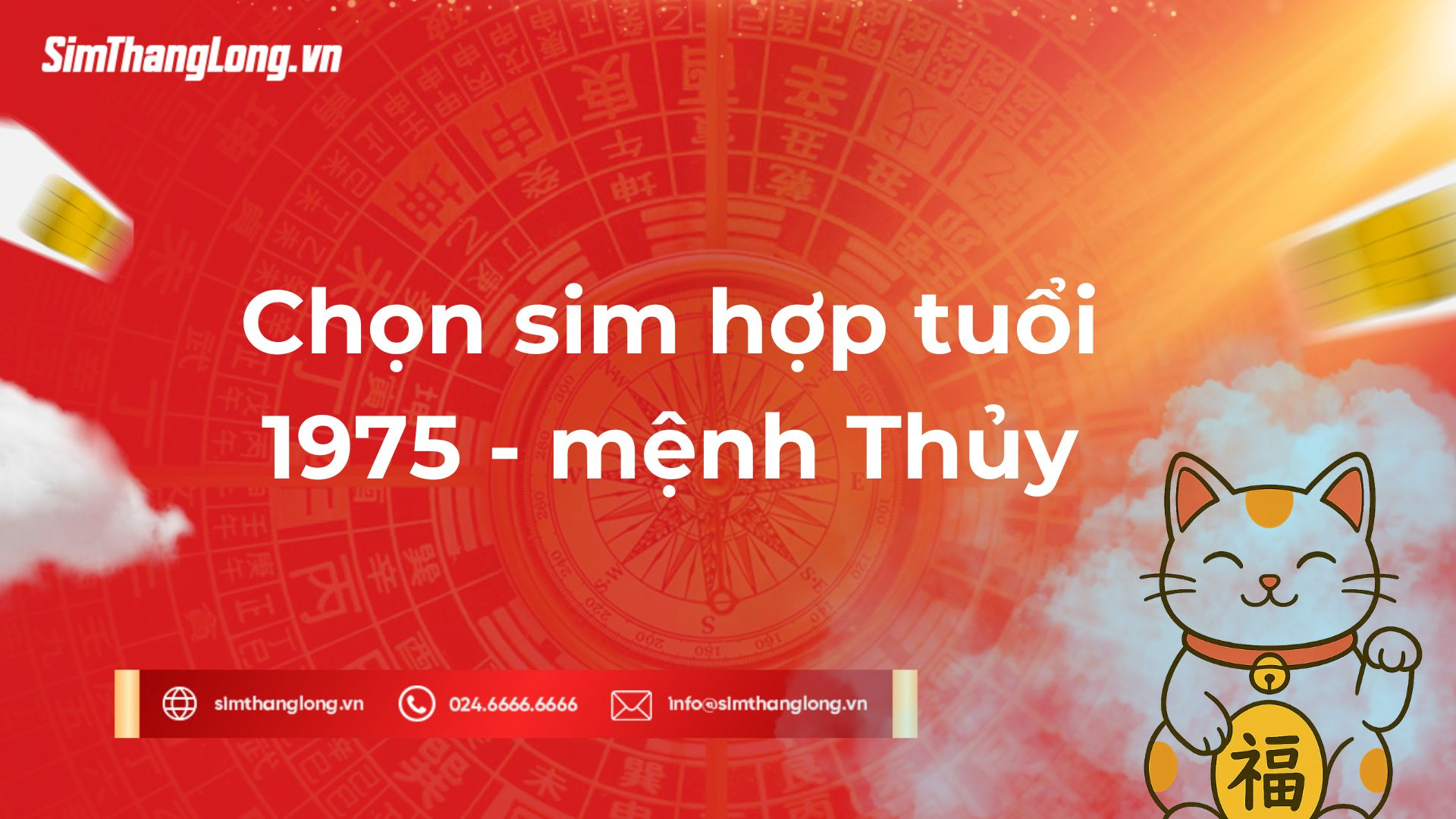 Chọn sim hợp tuổi 1975 mệnh Thủy