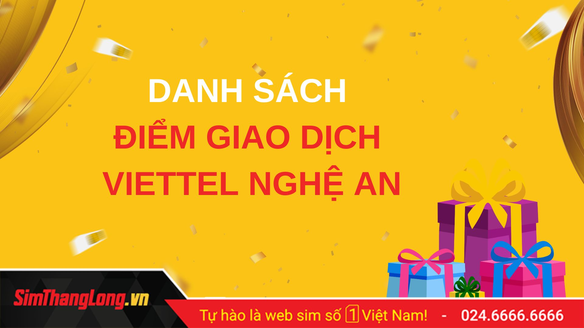 Danh sách điểm giao dịch Viettel tại Nghệ An
