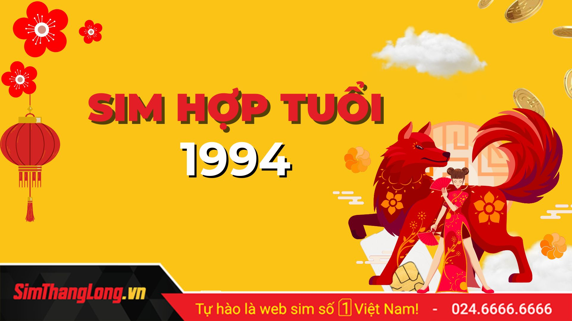 Sim phong thủy hợp tuổi 1994