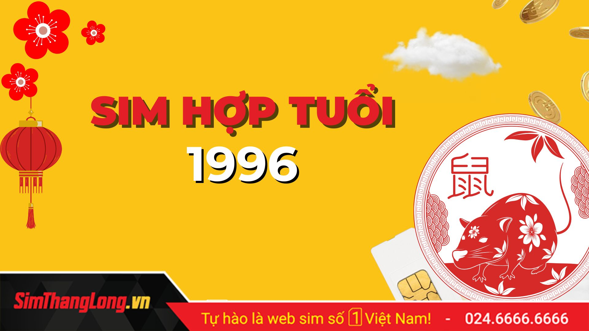 Chọn sim hợp tuổi 1996