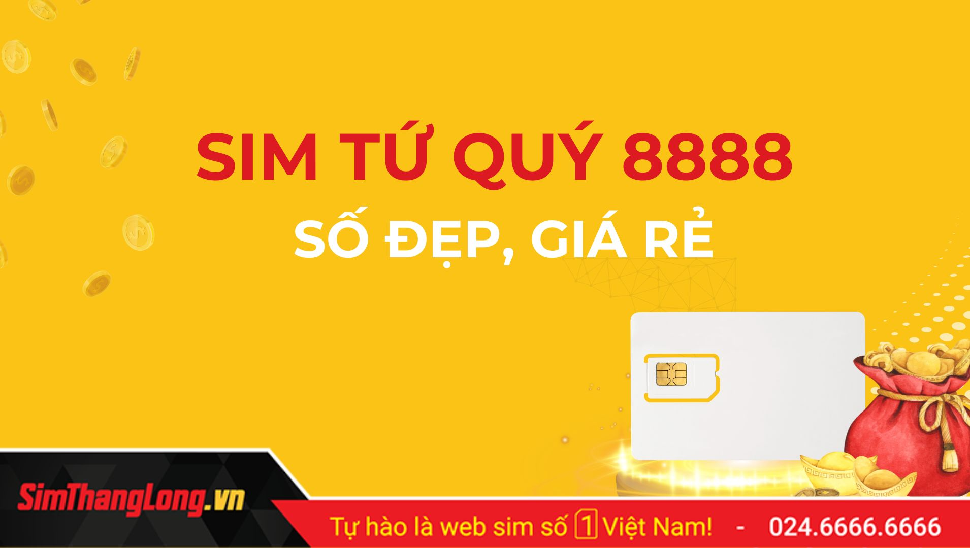 Sim tứ quý 8 tại Sim Thăng Long