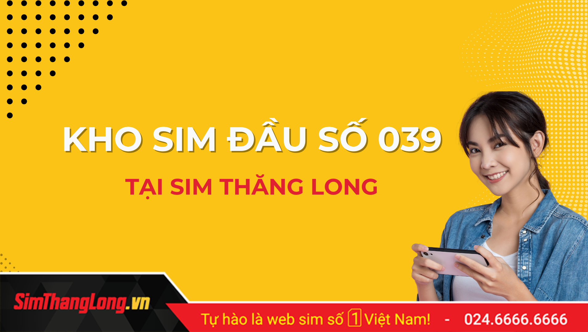 Kho sim đầu số 039 tại Sim Thăng Long