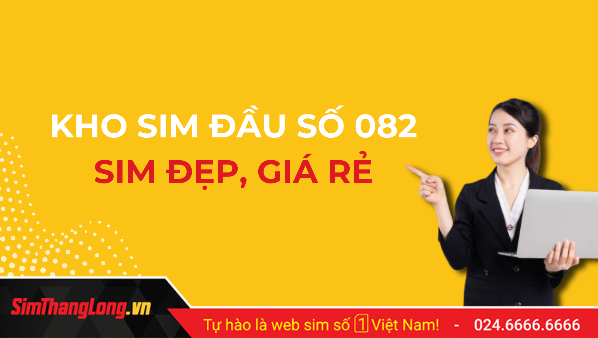 Kho sim đầu số 082 tại Sim Thăng Long