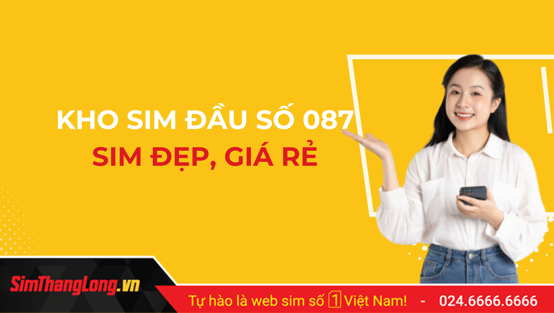 Kho sim đầu số 087