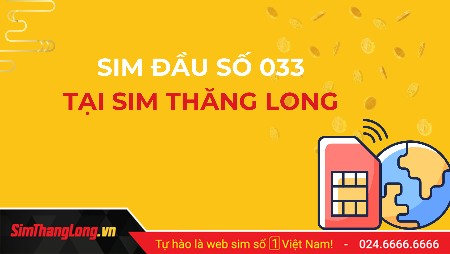 Sim đầu số 033 tại Sim Thăng Long