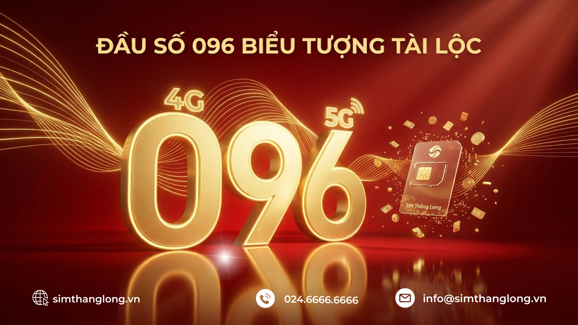 Sim đầu số 096 tại Sim Thăng Long