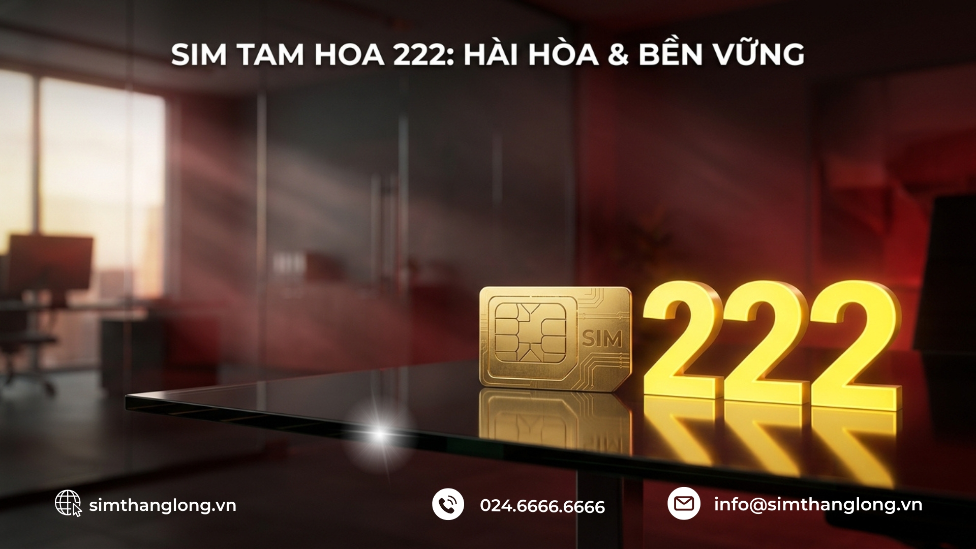 Sim tam hoa 222 tại Sim Thăng Long Sim tam hoa 222 tại Sim Thăng Long