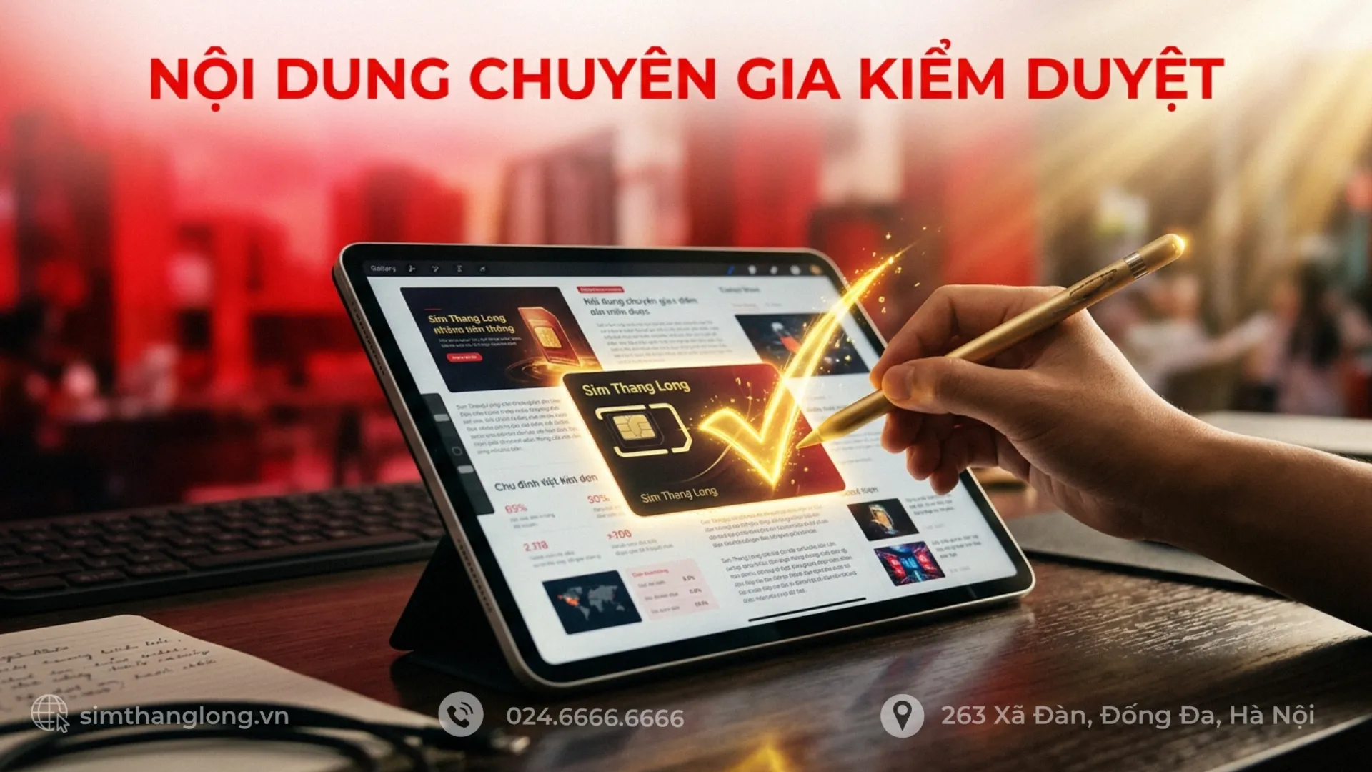 CEO Mạnh STL chịu trách nhiệm nội dung trên website simthanglong.vn