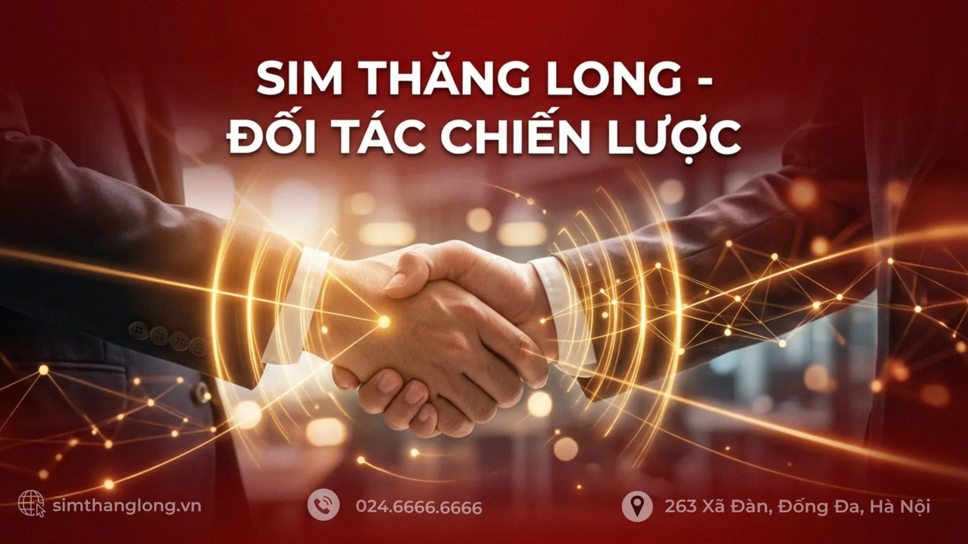 Sim Thăng Long là đối tác chiến lược của các nhà mạng lớn: Viettel, Vinaphone, MobiFone,...